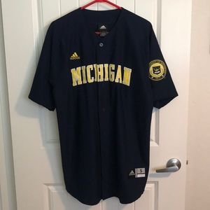 university of michigan baseball jersey